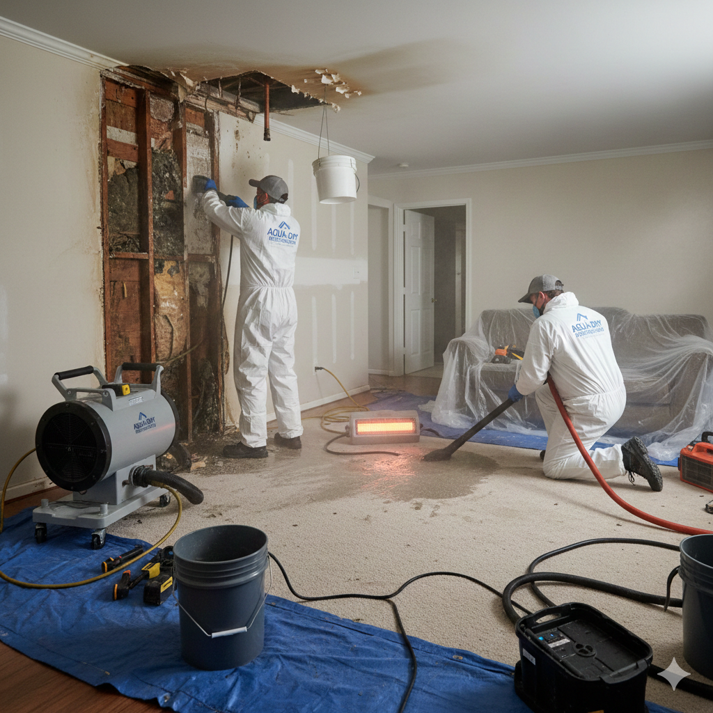 ترميم أضرار تسرب المياه